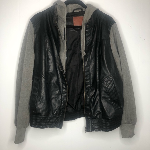 Beverly Hills Polo Club Jackets & Blazers - Hooded Moto Jacket